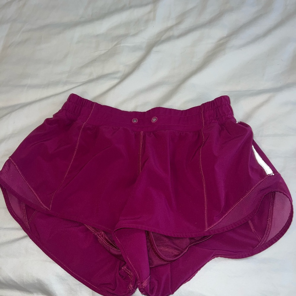 Lululemon Magenta/pink Running Shorts